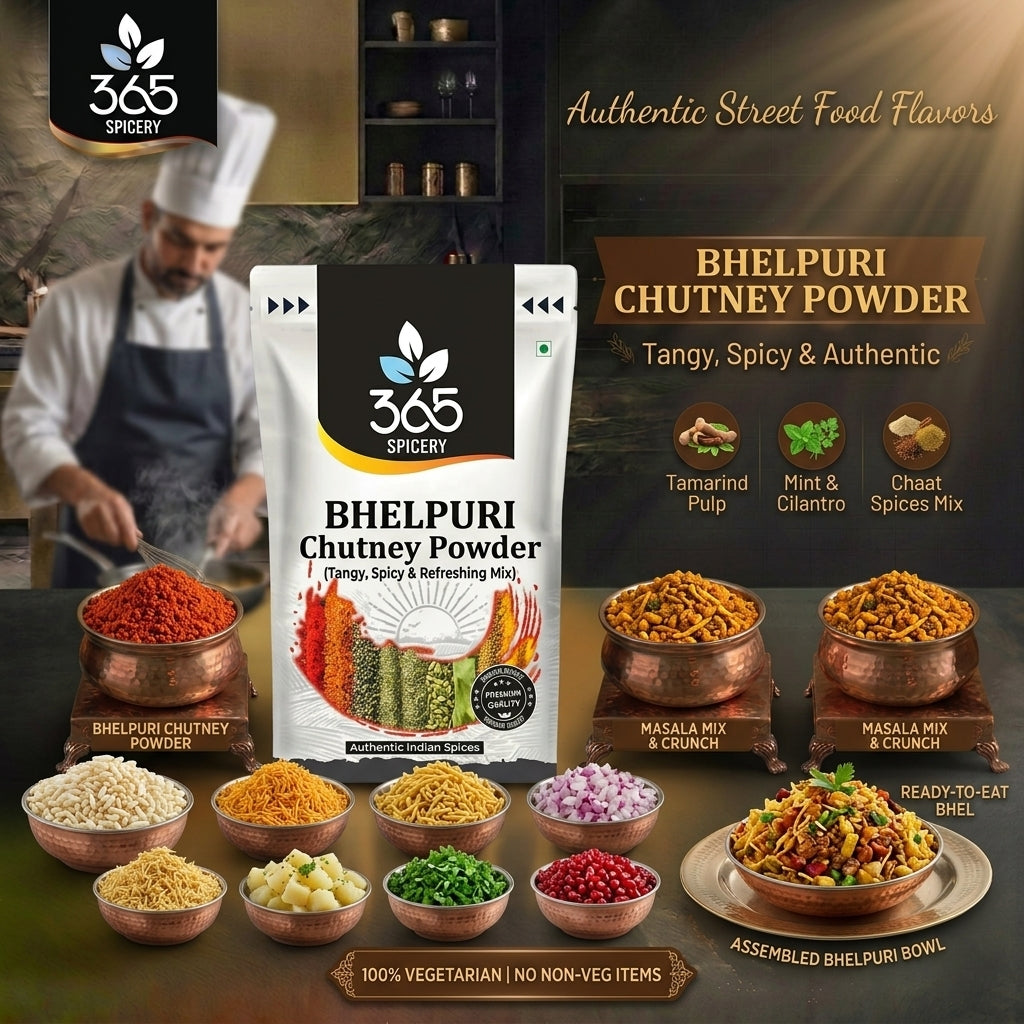 Bhelpuri Chutney Powder