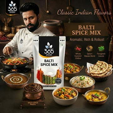 Balti Spice Mix | Authentic Indian Street Food Blend | Natural Ingredients | Gluten-Free | 365 Spicery