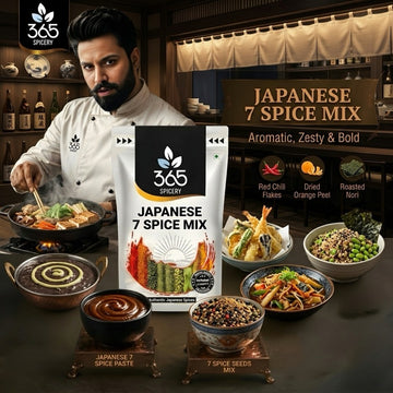 Japanese 7 Spice Mix | Traditional Togarashi Blend | Gluten-Free | No MSG | Premium Quality | 365 Spicery
