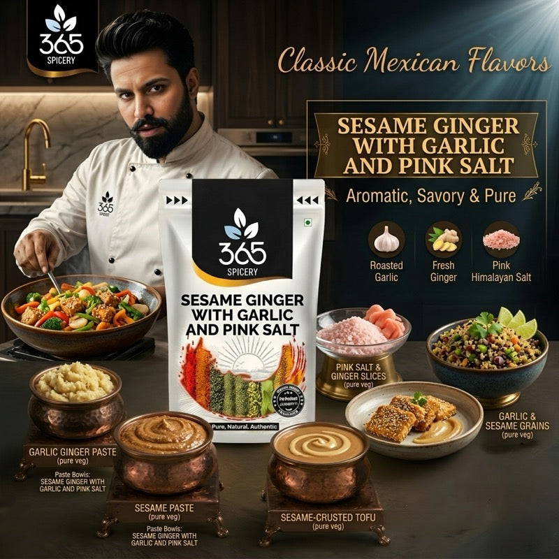 Himalyan Pink Salt With Black pepper And Garlic
