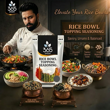 Rice Bowl Topping Seasoning | Savoury Umami Crunch | No Artificial Flavours | Gluten-Free | 365 Spicery