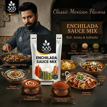 ENCHILADA SAUCE MIX | Authentic Mexican Flavour Base | No Artificial Colours | Vegan | 365 Spicery
