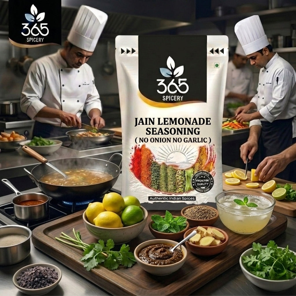 Jain Lemonade Seasoning | Refreshing Drink Mix | Natural Ingredients | No Artificial Colours | 365 Spicery