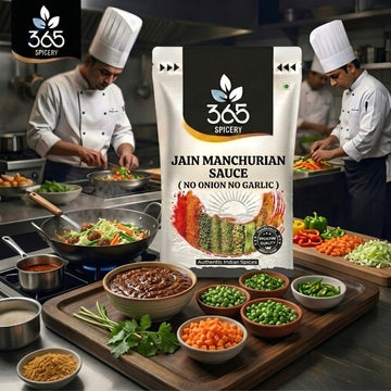 Jain Manchurian Sauce | No Onion No Garlic | Jain-Friendly | Premium Quality | Indo-Chinese Base | 365 Spicery