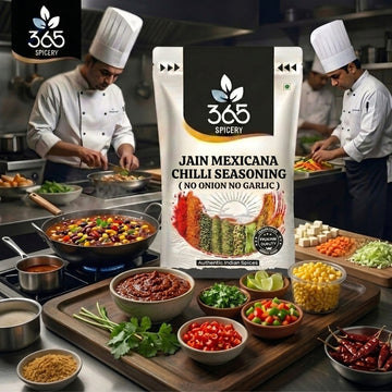 Jain Mexicana Chilli Seasoning | No Onion No Garlic | Jain-Friendly | No MSG | Snack & Nachos | 365 Spicery