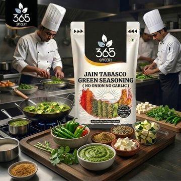 Jain Green Goodness Seasoning | Fresh Herb Infusion | No Onion No Garlic | Gluten-Free | 365 Spicery