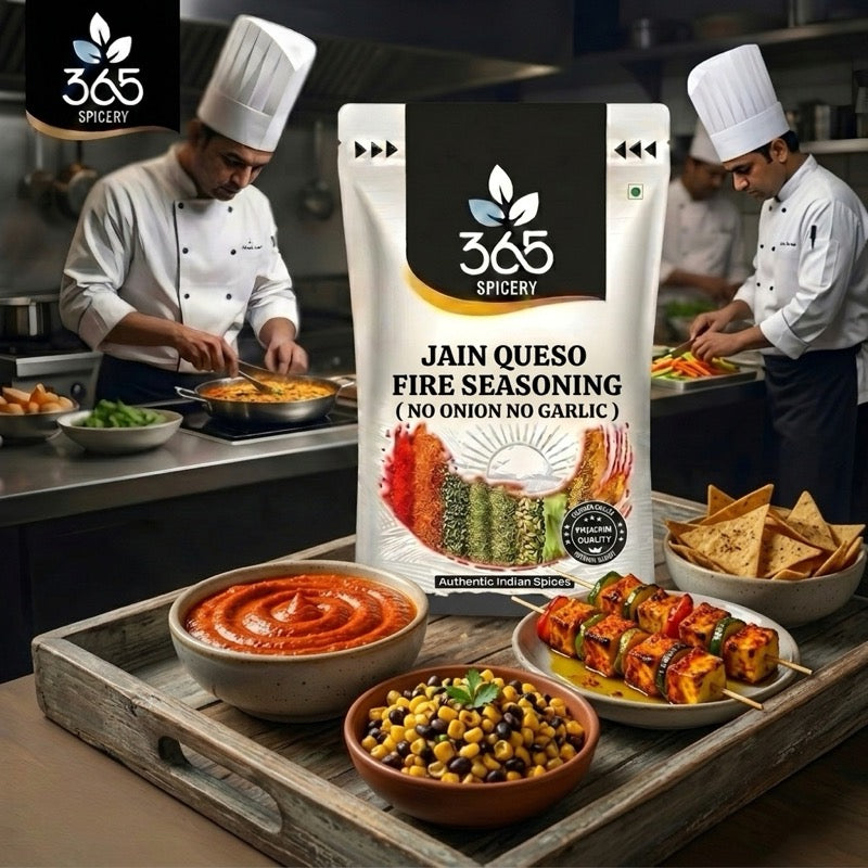 Jain Queso Fire Seasoning (No Onion No Garlic)
