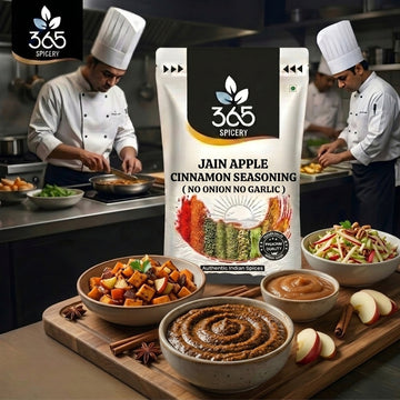 Jain Apple Cinnamon Seasoning | No Onion No Garlic | Jain-Friendly | Vegan | For Sweet Snacks | 365 Spicery