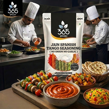 Jain Spanish Tango Seasoning | No Onion No Garlic | Jain-Friendly | Gluten-Free | For Fries | 365 Spicery