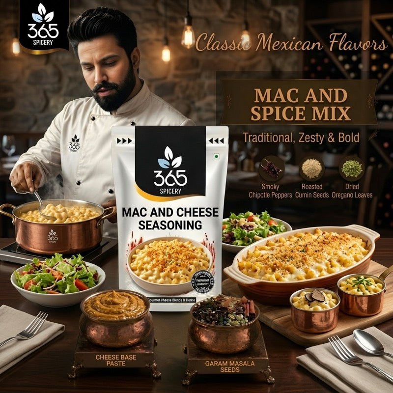 MAC AND CHEESE SEASONING | Rich Creamy Pasta Spice | No MSG | Gluten-Free | 365 Spicery