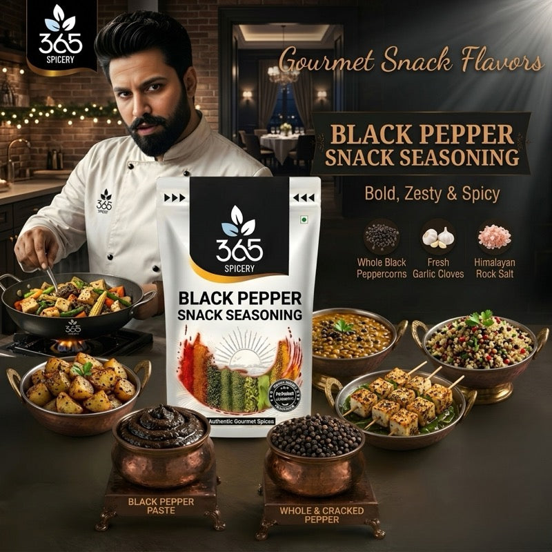 BLACK PEPPER SNACK SEASONING