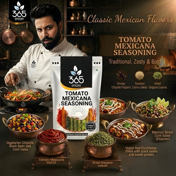 TOMATO MEXICANA SEASONING | Tangy Salsa Style Spice | No Artificial Flavours | 365 Spicery