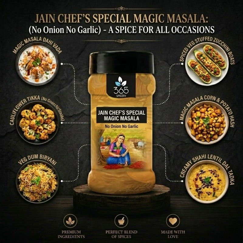 Jain Chef's Special Magic Masala (No Onion No Garlic)