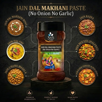 JAIN DAL MAKHANI PASTE (No Onion No Garlic) | Authentic Creamy Curry | Vegan | No MSG | 365 Spicery