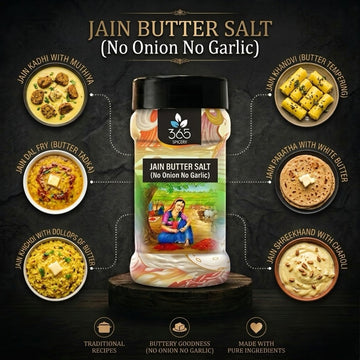 Jain Butter Milk Salt | No Onion No Garlic | Jain-Friendly | No Artificial Flavours | Everyday Cooking | 365 Spicery