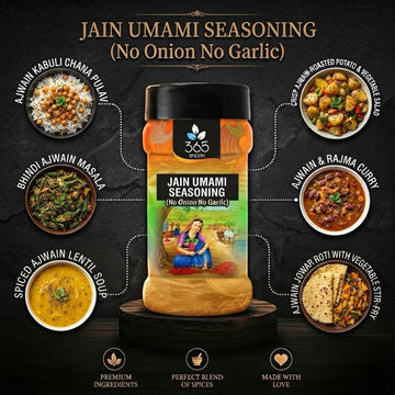 Jain Umami Seasoning | No Onion No Garlic | Jain-Friendly | Savoury Depth | No MSG | Vegan | 365 Spicery