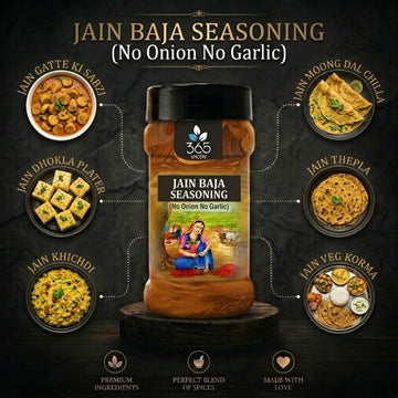 JAIN BAJA SEASONING | No Onion No Garlic | Jain-Friendly | No Artificial Colours | Coastal Mexican | 365 Spicery