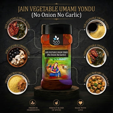 Vegetable umami yondu | Concentrated Flavour Enhancer | No Onion No Garlic | Jain-Friendly | 365 Spicery