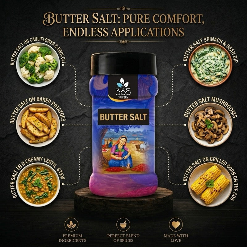 Butter Milk Salt | Traditional Savoury Seasoning | No Artificial Flavours | 365 Spicery