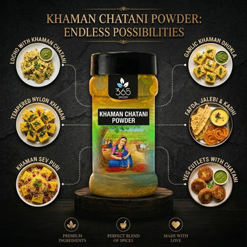 Khaman Chutney Powder | Sweet & Tangy Gujarati Snack Dip | Natural Ingredients | 365 Spicery