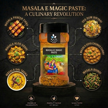Masala E Magic Paste | All-Purpose Flavour Enhancer | No MSG | Natural Ingredients | Premium Quality | 365 Spicery