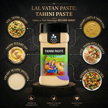 Lal Vatan Paste | Spicy Maharashtrian Gravy Base | Vegan | No MSG | Premium Quality | 365 Spicery