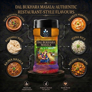 Dal Bukhara Masala | Rich Slow-Cooked Lentil Blend | Vegan | No Artificial Colours | 365 Spicery