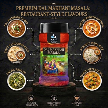 Dal Makhani Masala | Creamy Lentil Curry Seasoning | Vegan | No Artificial Flavours | 365 Spicery