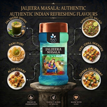 Jaljeera Masala | Refreshing Tangy Drink Seasoning | Vegan | No Artificial Colours | 365 Spicery