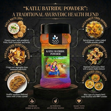 Katlu Batrisu Powder | Traditional Ayurvedic Post-Natal Spice Mix | Natural Ingredients | Premium Quality | 365 Spicery
