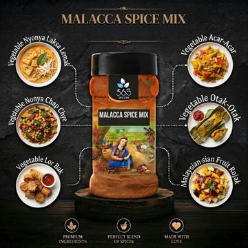Malacca Spice Mix | Bold Southeast Asian Blend | Gluten-Free | No MSG | Made in India | 365 Spicery