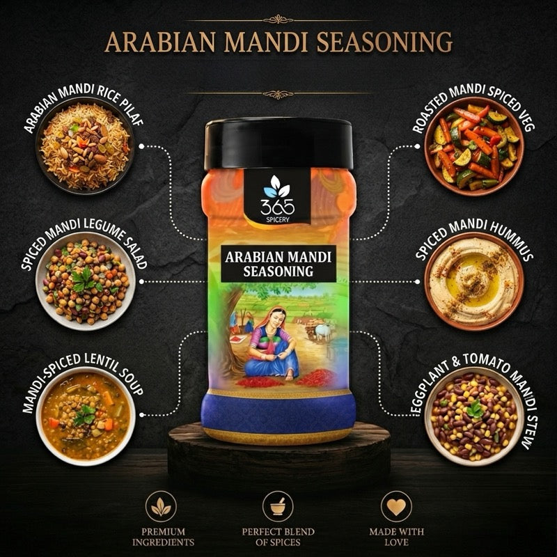Arabian Mandi Seasoning | Exotic Aromatic Blend | Premium Quality | 365 Spicery