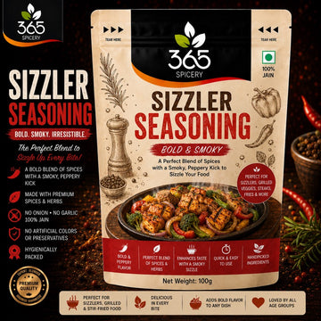 Sizzler Seasoning | Professional Grill & Roast Blend | Natural Ingredients | No MSG | 365 Spicery