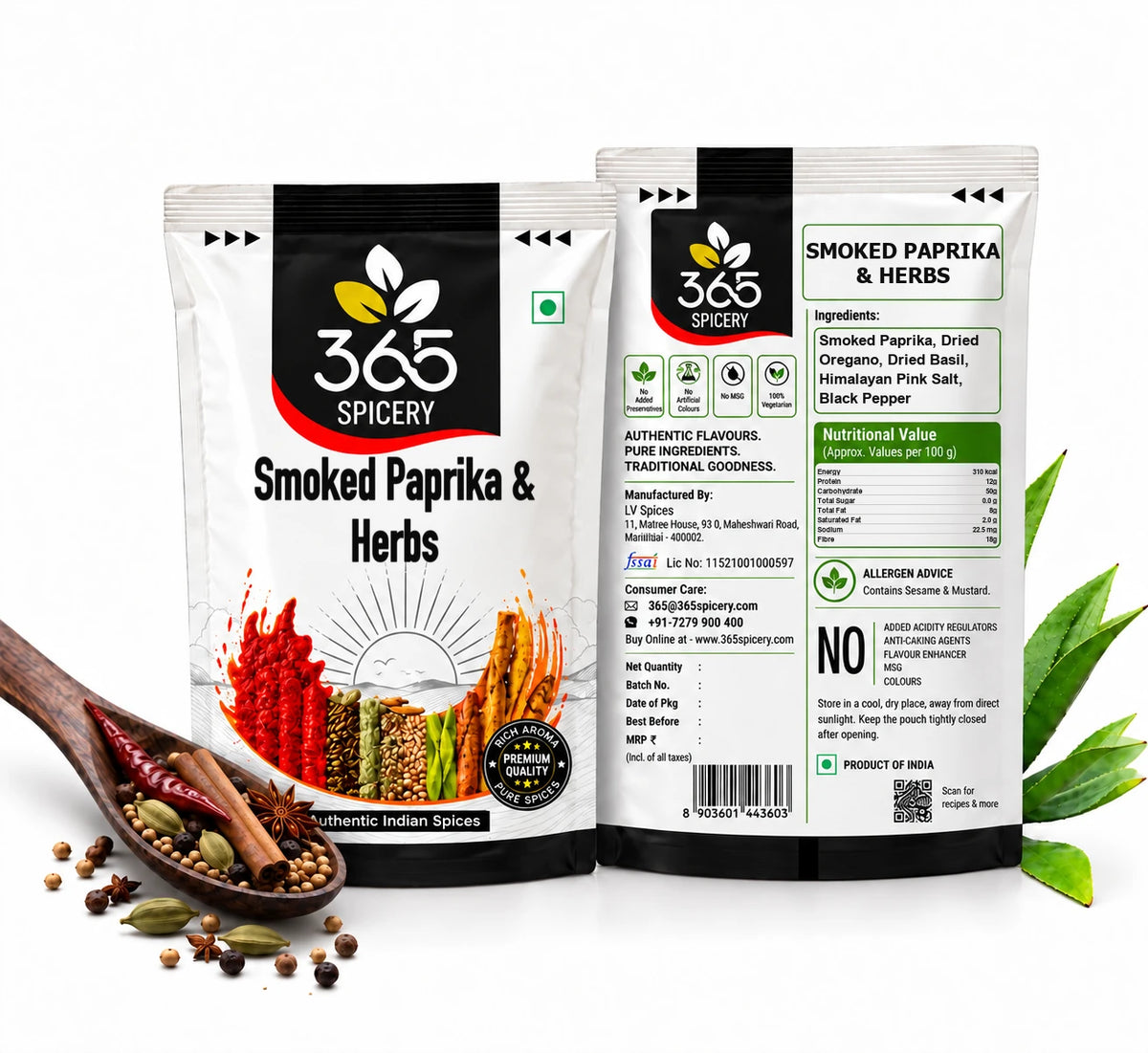 Smoked Paprika & Herbs