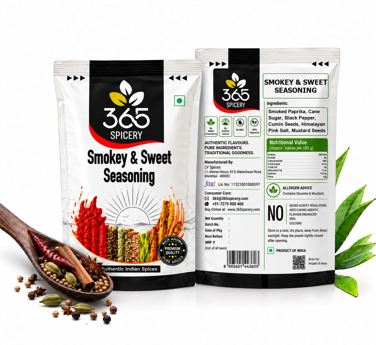 Smokey & Sweet Seasoning