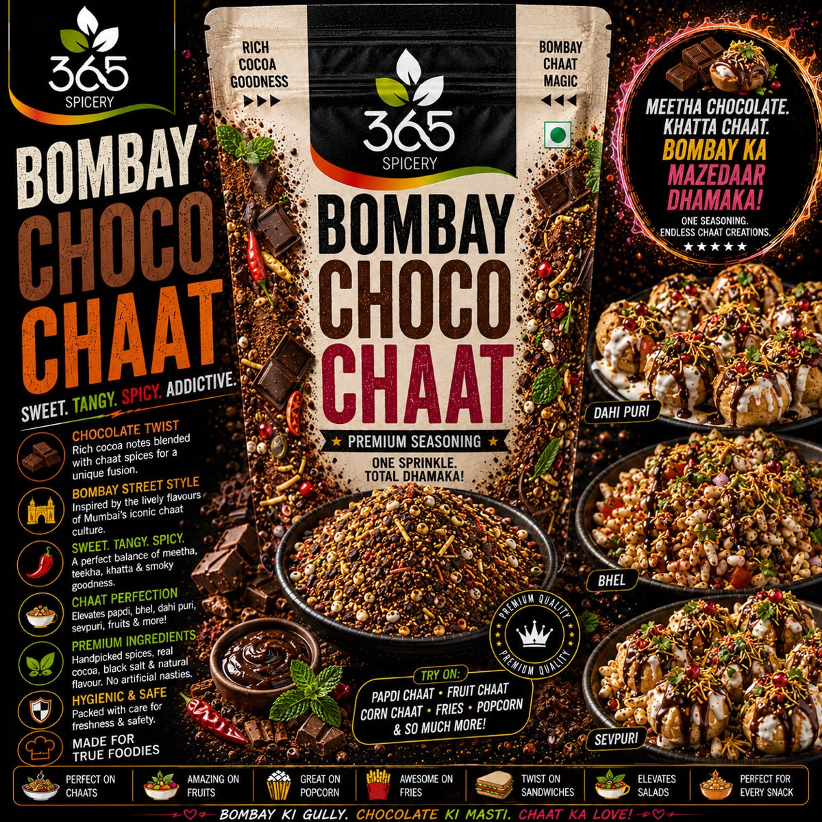 Bombay Choco Chaat