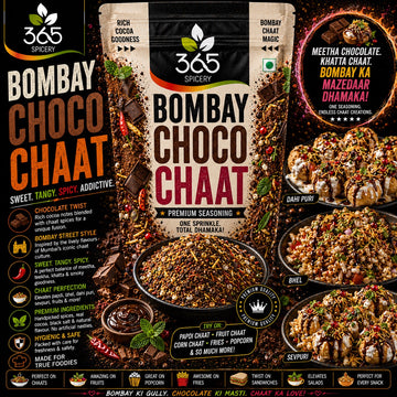 Bombay Choco Chaat | Sweet & Tangy Fusion Mix | Vegan | No Artificial Flavours | Premium | 365 Spicery