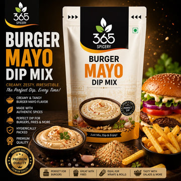 BURGER MAYO DIP MIX | Savoury Tangy Seasoning | Natural Ingredients | No Artificial Flavours | Vegan | 365 Spicery