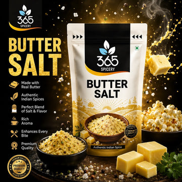 Butter Salt | Rich Savoury Flavour | No Artificial Colours | Gluten-Free | 365 Spicery