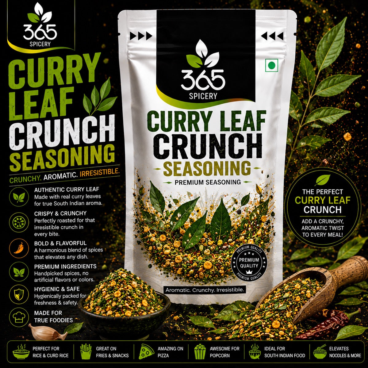 Curry Leaf Crunch