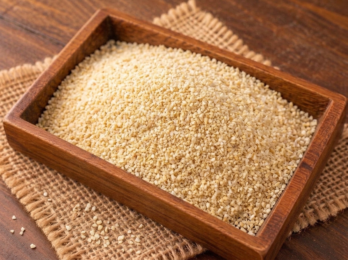 Garlic Granules | Dehydrated Seasoning for Soups & Stews | Vegan | Gluten-Free | Natural Ingredients | 365 Spicery
