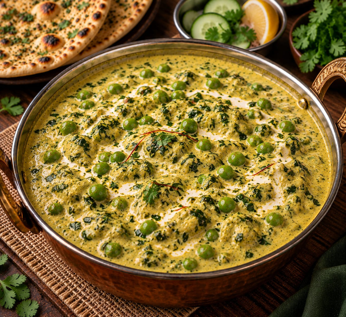 Jain Methi Mutter Malai Mix | No Onion No Garlic | Jain-Friendly | Premium Quality | Gluten-Free | 365 Spicery
