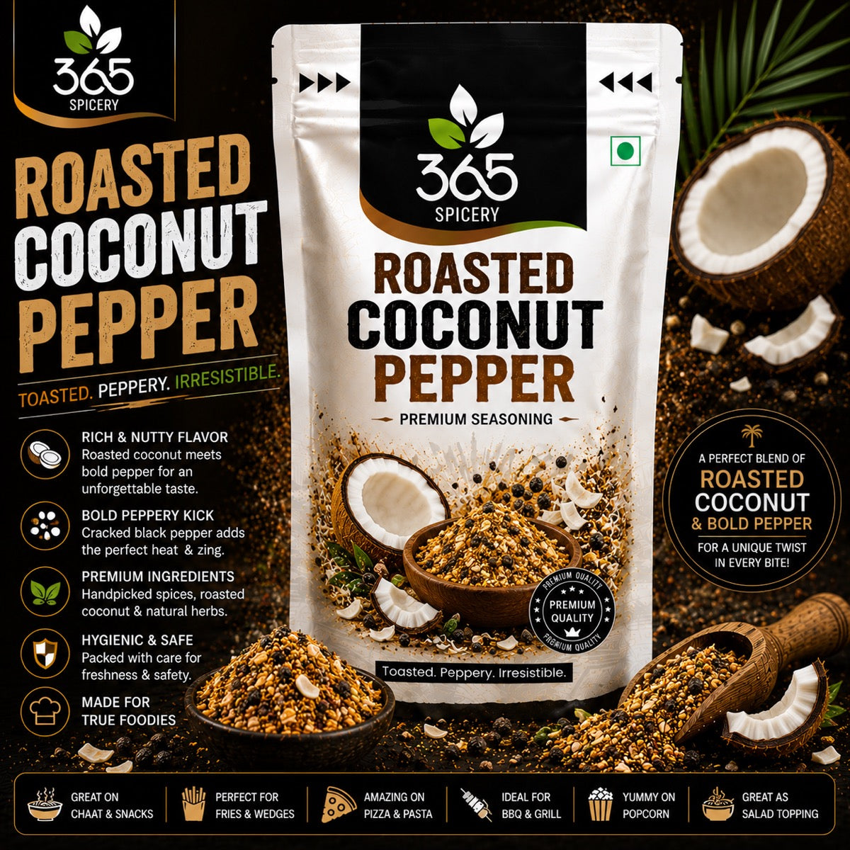 Roasted Coconut Pepper