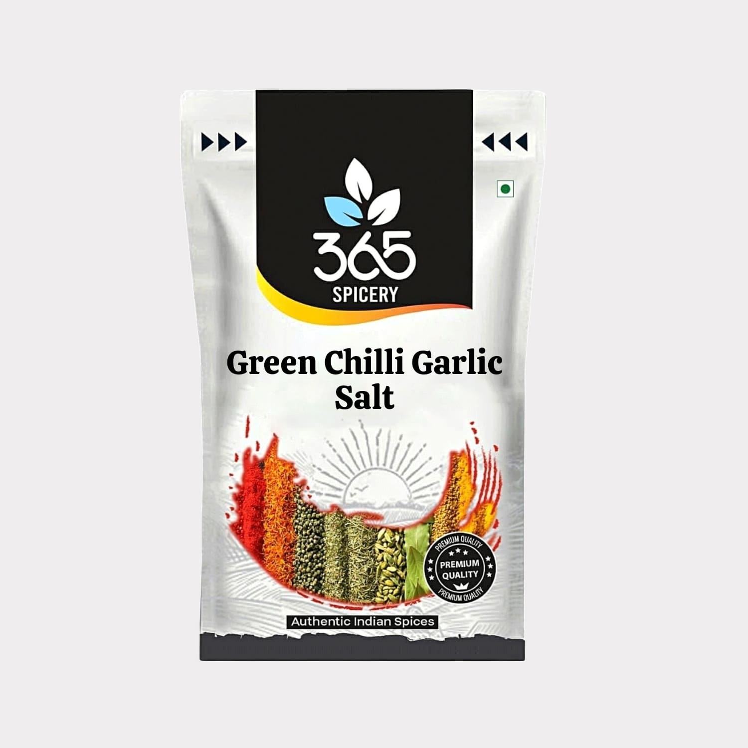 Green Chilli Garlic Salt