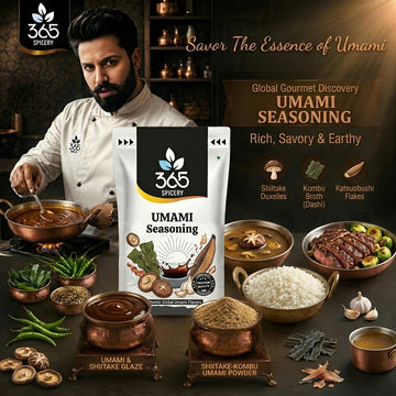 UMAMI SEASONING | Savoury Plant-Based Flavour Enhancer | Natural Ingredients | Vegan | 365 Spicery