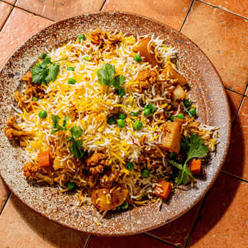 Kashmiri Vegetable Biryani