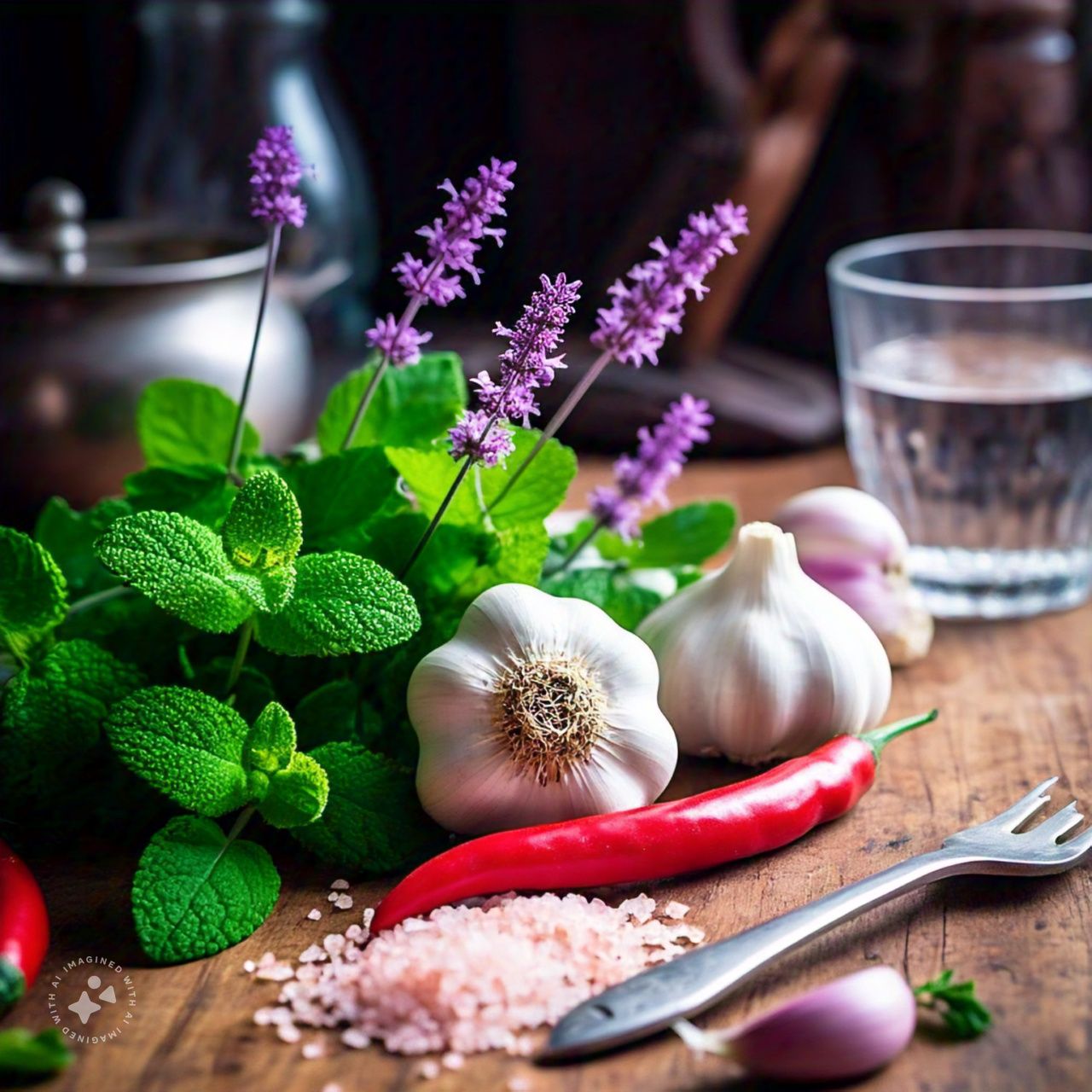 Wild Mint Garlic Chilli Pink Salt: A Flavorful and Nutritious Addition to Your Kitchen