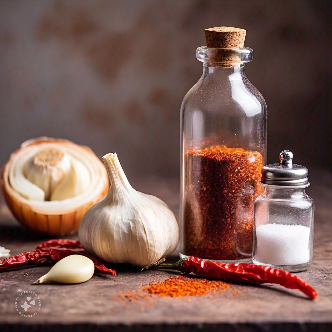 Roasted Garlic Cayenne Pepper with Onion & Salt: A Spicy, Flavorful Seasoning for Every Dish