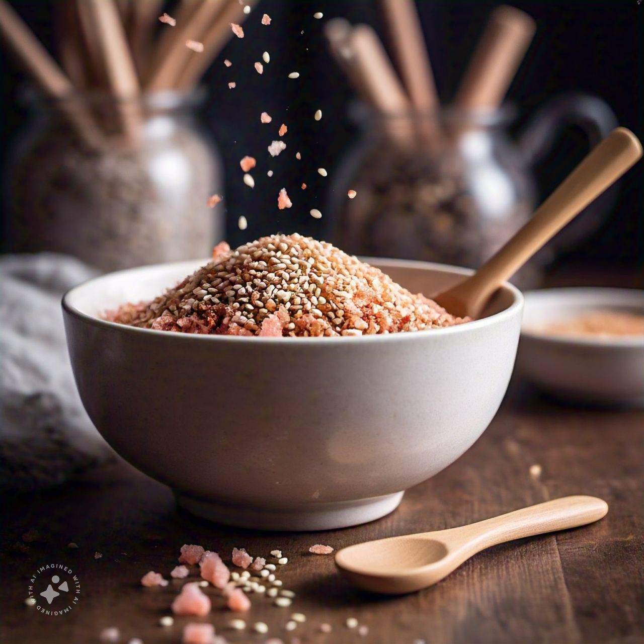 Sesame Ginger with Garlic and Pink Salt: A Flavorful and Versatile Seasoning