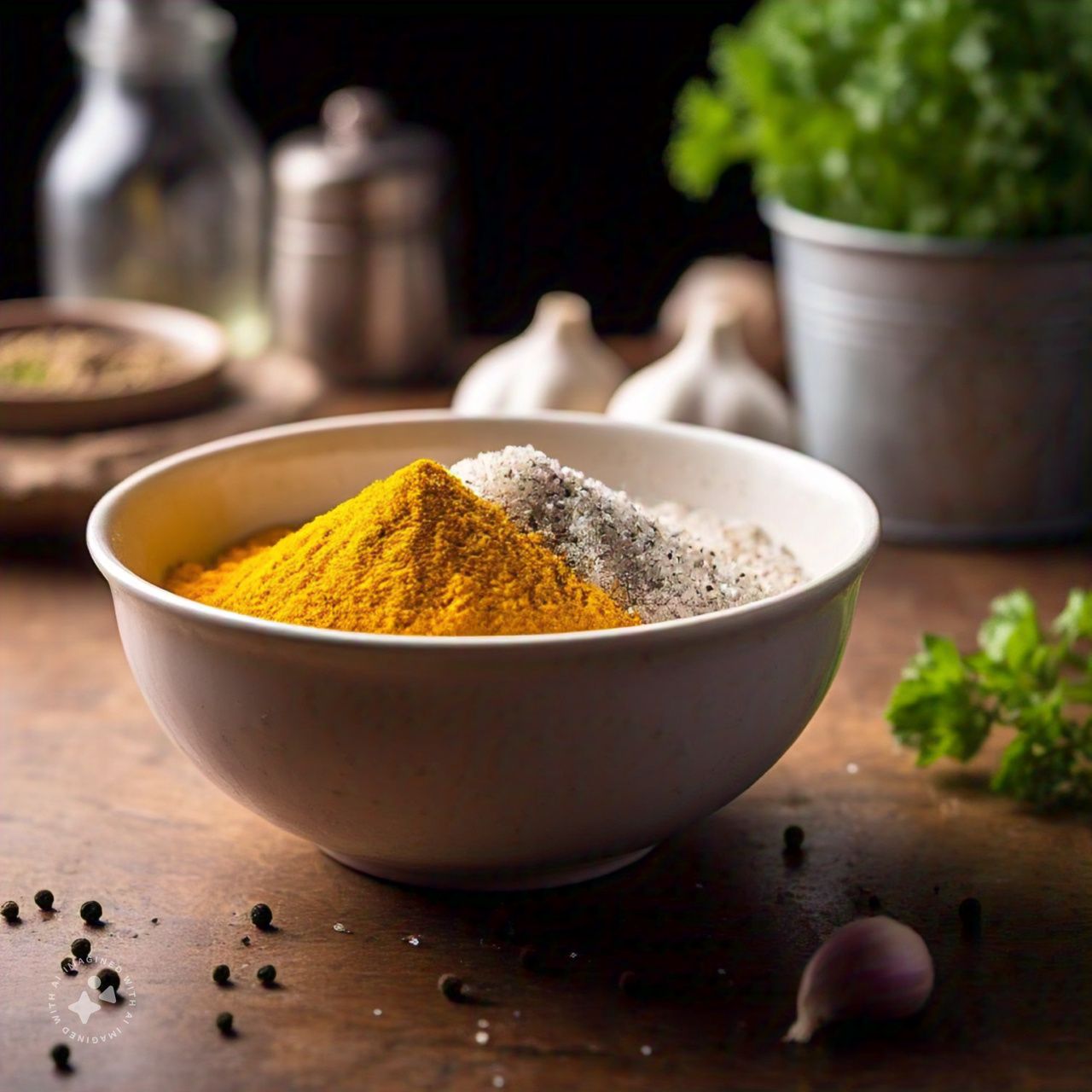 Garlic Turmeric with Black Pepper and Sea Salt: A Flavorful and Healthy Seasoning Blend